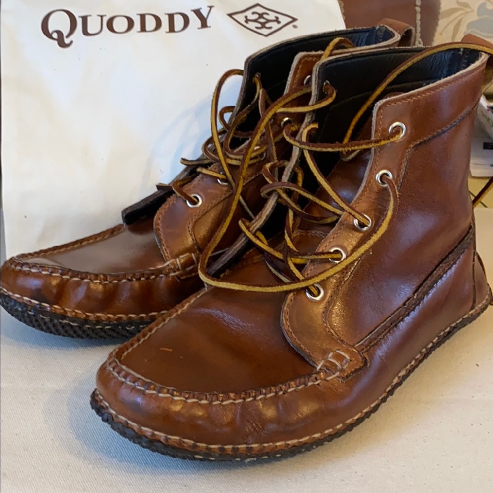 Men’s Quoddy boots 10 1/2 Wide